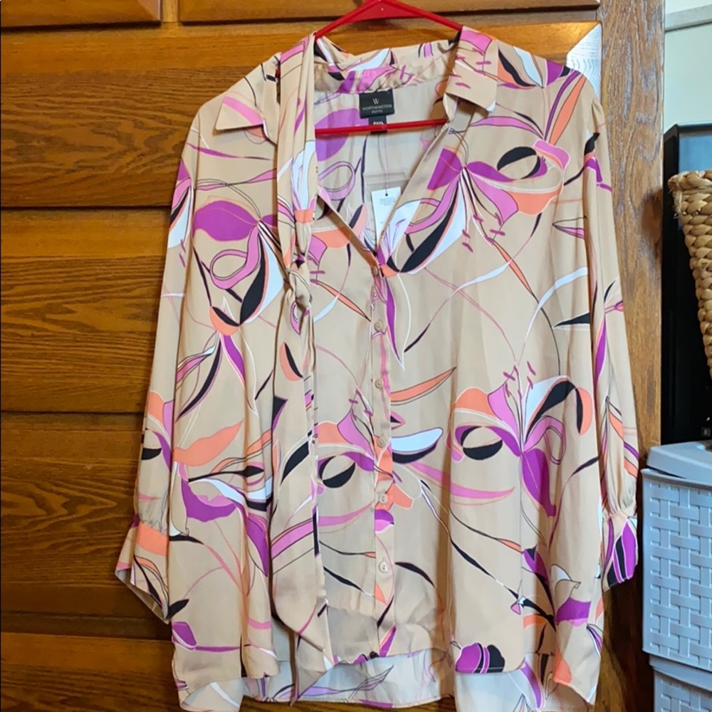 Satin blouse